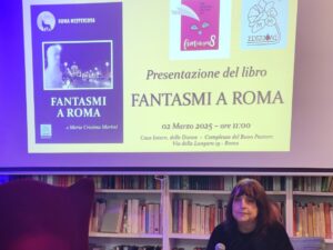 Inizio presentazione libro FANTASMI A ROMA A FEMINISM8