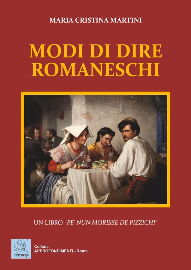 Copertina del libro MODI DI DIRE ROMANESCHI